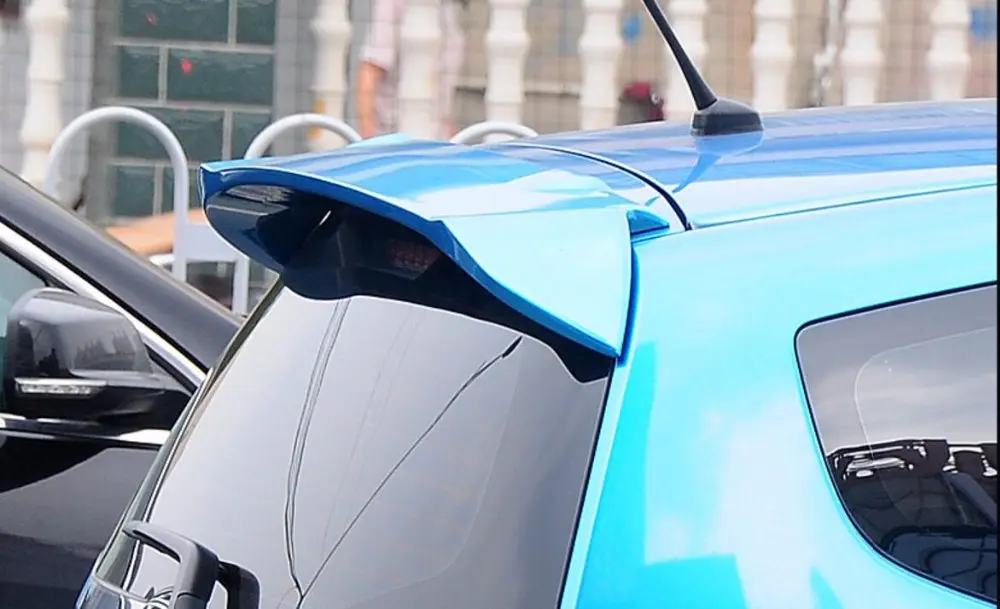 Osmrk Неокрашенный задний спойлер из АБС пластика на крышу для honda jazz fit 2008 2013|rear