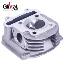 Glixal GY6 150cc китайский мотор для скутера 57,4 мм головки цилиндров для автомобиля в сборе с клапаны для детей на возраст от 4 157QMJ ATV картинг Багги мопед Quad