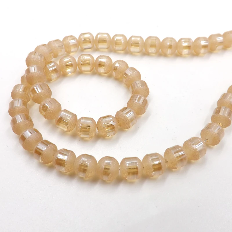 NEW DIY 100PCS 6mm Acrylic Round Pearl Spacer Loose Beads Jewelry Making MSZ