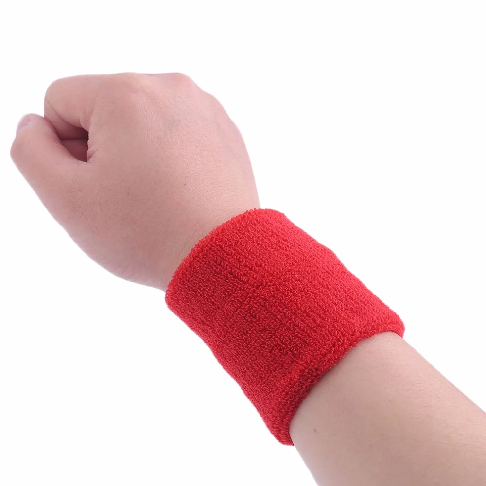 Buy 1pc Comfortable Sweat Absorption Sport Gym Bracer