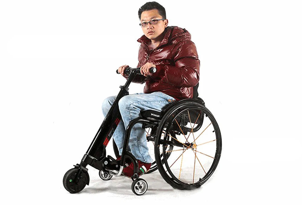 Discount 36V 300W Electric Wheelchair Tractor 8 inch Handcycle Handbike DIY Electric Wheelchair Drive Head with 36V 210wh Battery 7 Discount 36V 300W Electric Wheelchair Tractor 8 inch Handcycle Handbike DIY Electric Wheelchair Drive Head with 36V 210wh Battery 7