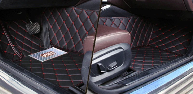 Для BMW 2 серии Active Tourer(F45) аксессуары интерьера кожа ковровое покрытие Внутренняя автомобильный коврик для ног 1 компл