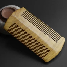 2016 Top Quality Natural Sandalwood Comb No Static Pocket Wooden Comb Fine & Coarse Teeth Beard Comb Head Massager Hair Care