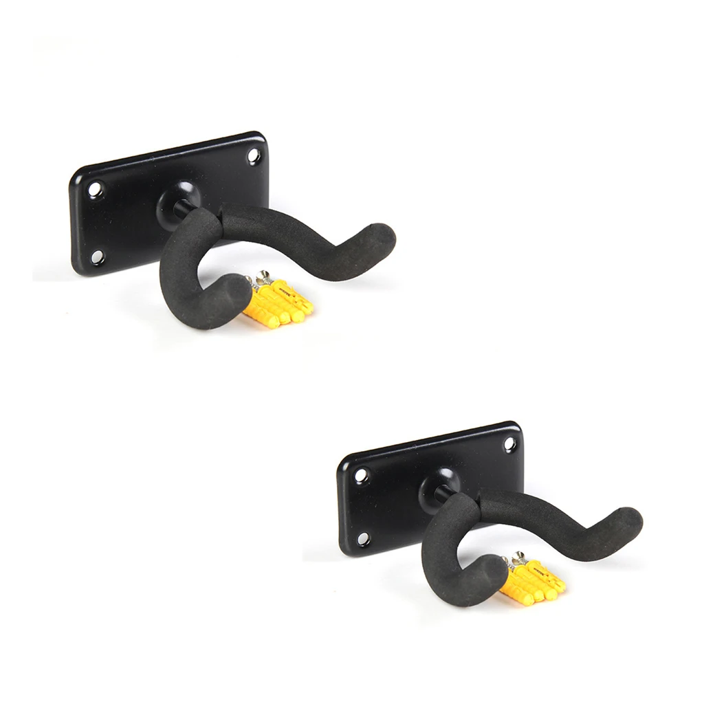 

2 Pieces Portable Skateboard Longboard Deck Display Wall Mount Skate Holder Rack Hanger Clip Hook Protector
