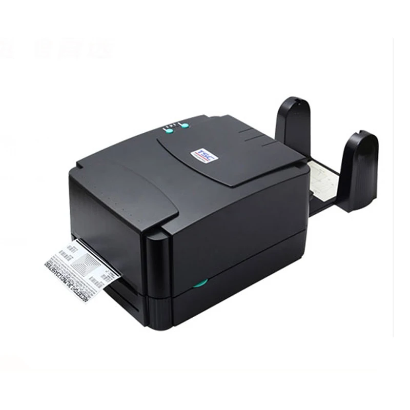 TSC TTP-342E Pro (300DPI) Label printer add paper stand thermal transfer barcode printer to print adhesive sticker, price tag