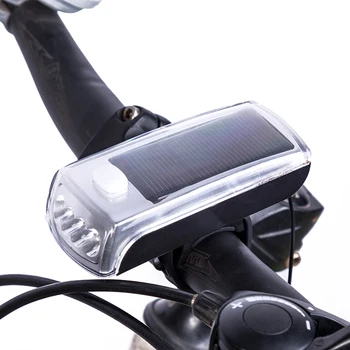 

1200LM 4 LED Solar Flashlight Bicycle Night Riding Lighting USB rechargeable Bike Front Head Light Lamp with Speaker Bells Horn