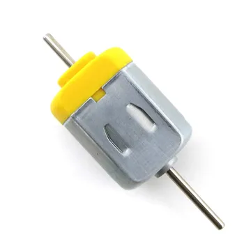 

130 long axis carbon brush motor DIY model motor micro small motor wind turbine technology production