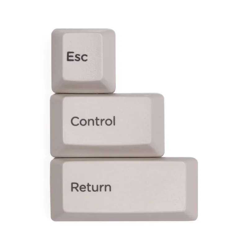 Цветной краситель саб или пустой PBT keycaps Esc/управление/ввод/пробел fit Topre Realforce HHKB