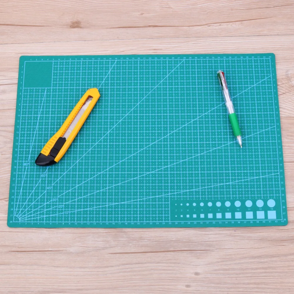 A3/A5 PVC Sewing Cutting Mats Double sided Self Healing Cutting Board