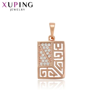 

Xuping Fashion Elegant Simple Exquisite Pendant Rose Gold Color Plated for Women Christmas Jewelry Gift 33718