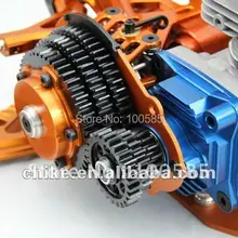 Новое прибытие-3 скорости набор передач для 1/5 HPI km RV Baja 5B/5 T/5SC(Подарочная пластиковая крышка шестерни
