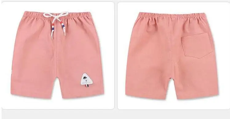 DapChild/летние шорты для мальчиков; детские спортивные повседневные шорты; летняя одежда для маленьких девочек; пляжные брюки; эластичная детская одежда для подростков; Возраст 3-10 лет