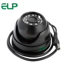 Hot New Produc Waterproof Cmos1200 TVL analog Camera IR Led Day&Night mini Metal Outdoor Dome analog cctv Camera ELP-412VR