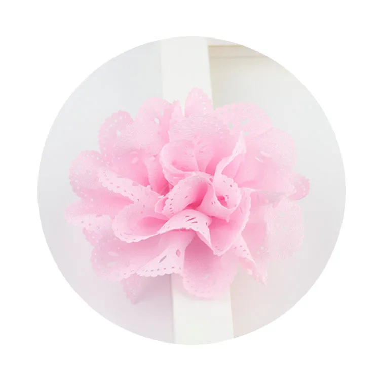 16 цветов крошечные выдолбленные цветы заколки для волос милые детские маленькие заколки для девочек принцесса головные уборы аксессуары для волос розовый