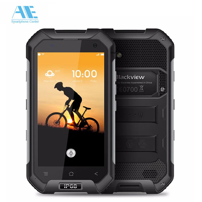 Blackview BV6000 IP68 Waterproof Cellphone MTK6755 Octa Core 3G RAM 32G ROM 4.7 inch Mobile Phone 4G LTE Android 6.0 Smartphone