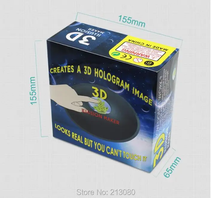 3D Mirascope Hologram Chamber Magic Box Optical Projection Toys Visual illusion Toys For Children (4)