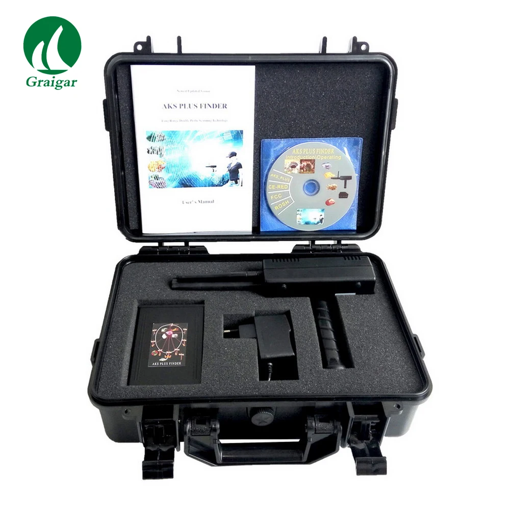 

High Quality Metal Detector Upgrade AKS PLUS FINDER Scanning Finder of Gold and Metal with Remote Search System