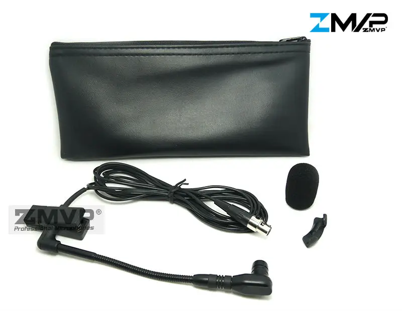Приборный микрофон ZMVP WB98 Gooseneck Cardioid BETA 98 3 контактный Mini XLR для латунного вудветра