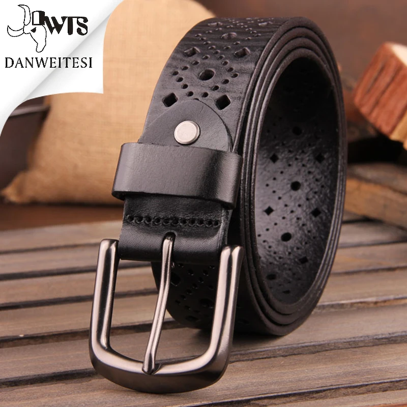 

[DWTS]2016 brand luxury genuine leather belt for men,casual hollow designer belts men high quality male strap,hip jeans belts