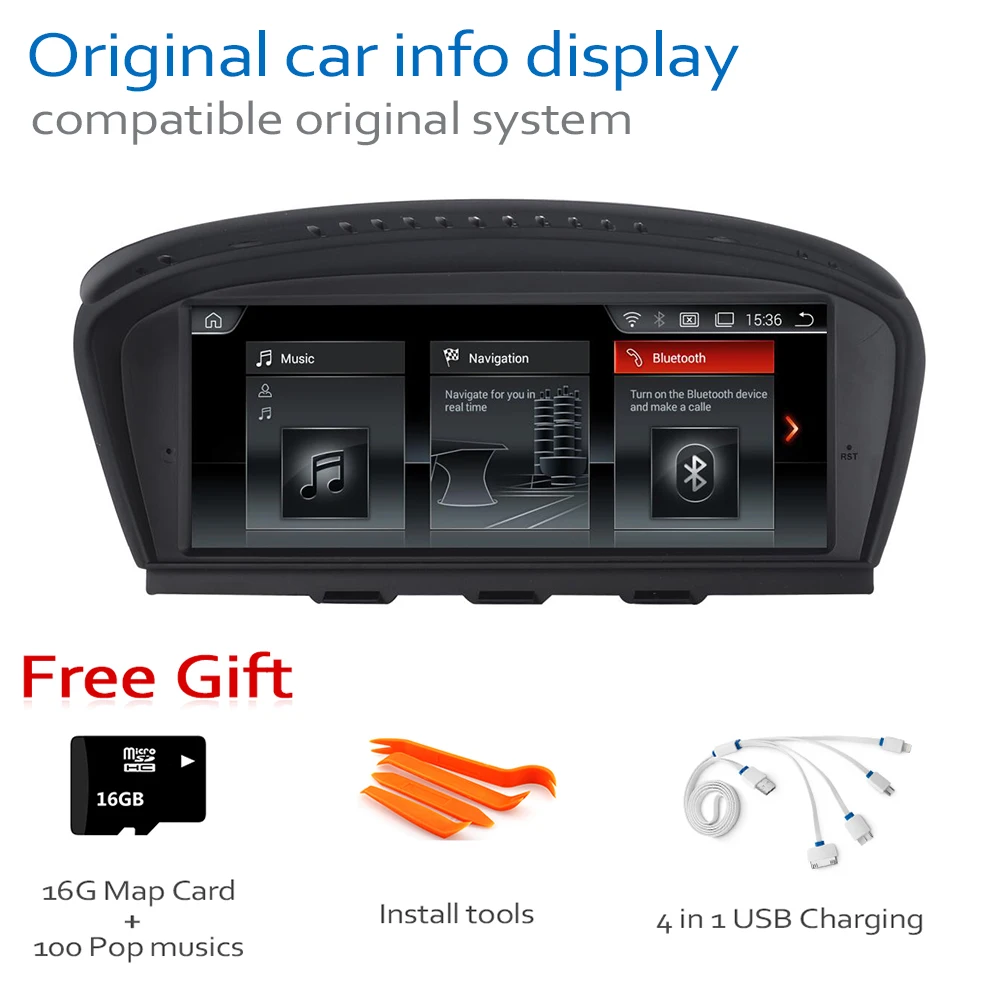 Best Car DVD Player For BMW 3 Series E90 E91 E92 E93 2003~2008 original ccc System Android 8.0 up Autoradio GPS Navigation 5