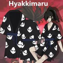 Новинка; аниме «Dororo Hyakkimaru»; костюмы для косплея; Кимоно; фланелевые пижамы; халат для детей и взрослых; теплые плотные Комбинезоны для сна