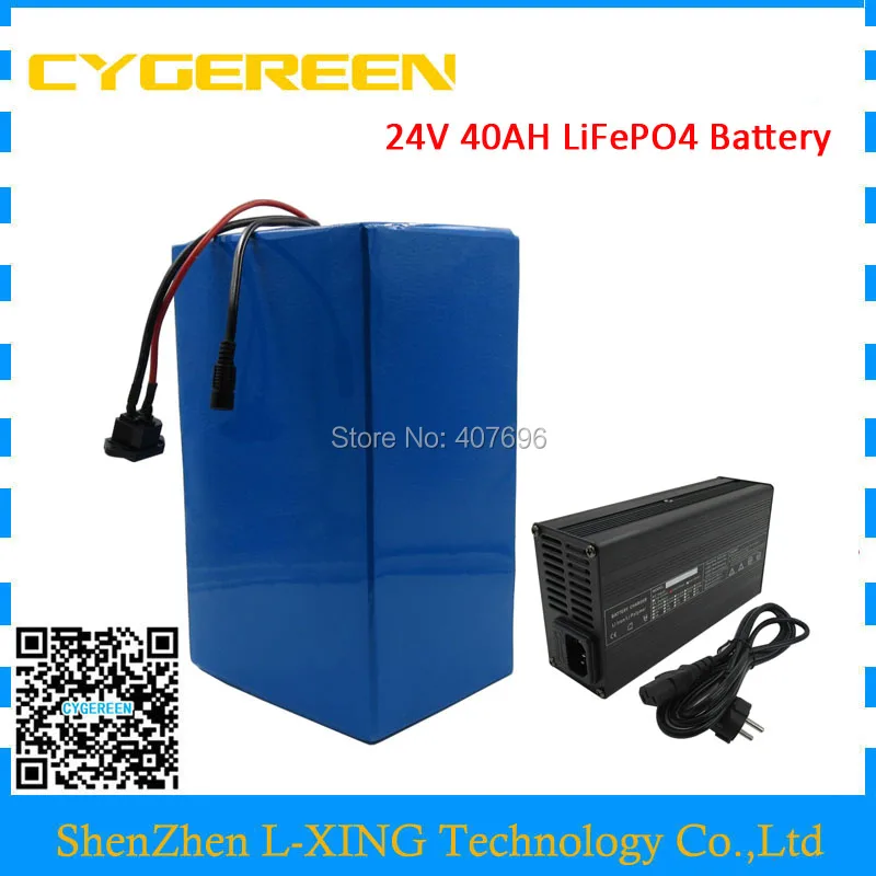 1000W lifepo4 24V 40AH electric bike battery 24V LiFePo4 battery electric tricycle fishing boat yacht with 50A BMS 5A Charger 1000W lifepo4 24V 40AH electric bike battery 24V LiFePo4 battery electric tricycle fishing boat yacht with 50A BMS 5A Charger