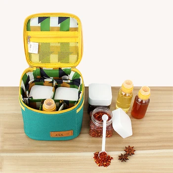 Kitchen Seasoning Spice Storage Containers Honey Oil Bottles With Bag Outdoor Camping BBQ Cooking Tools Herbs Boxes Organization
Kitchen Seasoning Spice Storage Containers Honey Oil Bottles With Bag Outdoor Camping BBQ Cooking Tools Herbs Boxes Organization
