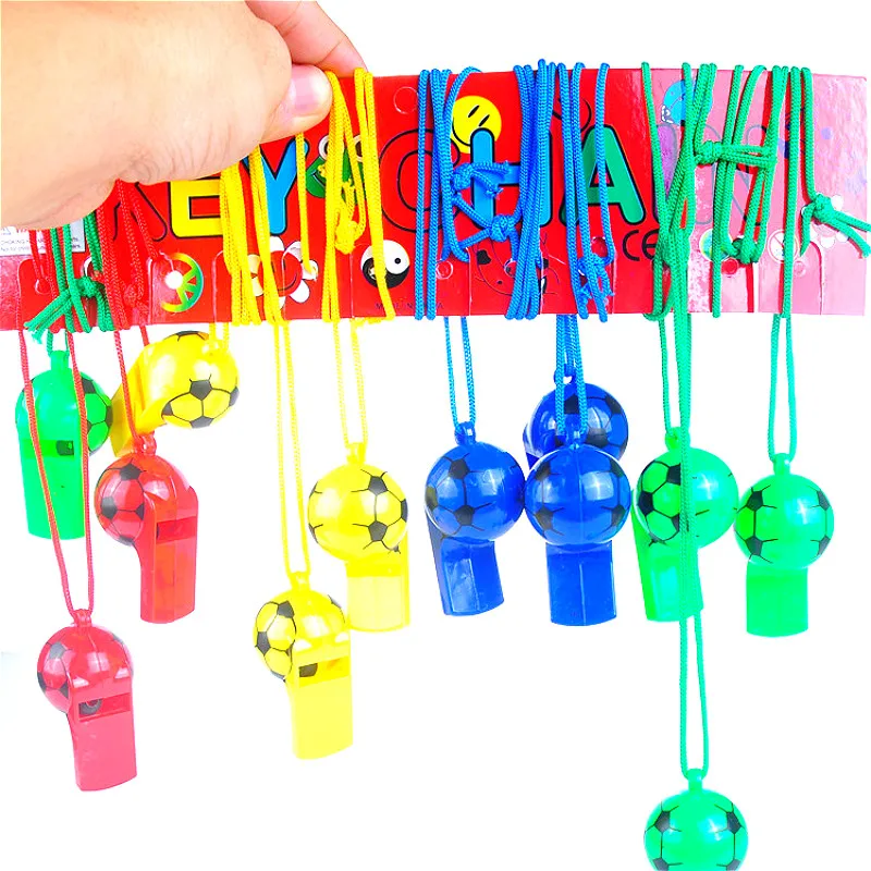 

LOLEDE 1 Pcs New Prank Joke Toy Football Shape Whistle Random Halloween Kids Children Gags & Practical Jokes