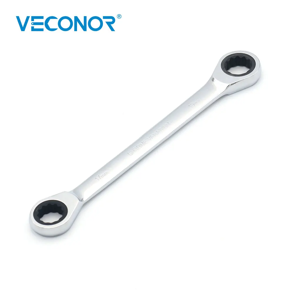 Veconor 6 шт. Dual Head усилила ключ гаечный ключ набор ключ 8-19 мм с пластиковыми инструмент стеллаж для хранения