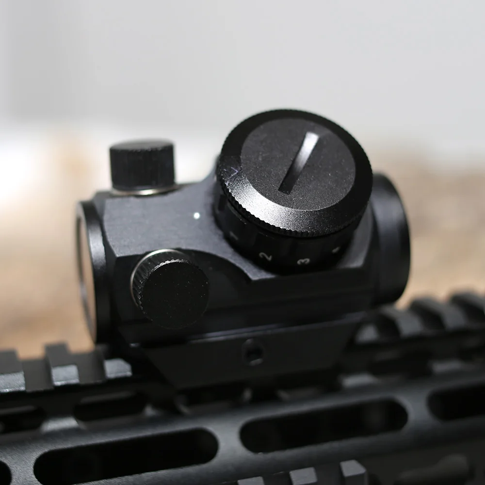 Охотничий оптический прицел SPINA OPTICS 1X25 Red Dot Sight Airsoft ударопрочный точечный для