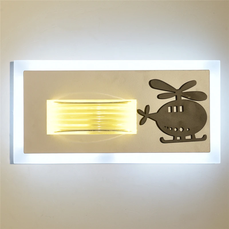

Modern Wall Light Led Indoor Dolphin,Tree,Aircraft Design Sconce Lamp Lights For Bedroom Living Room Kid Room Decorative Light