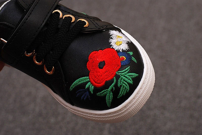Scsech New Kids Shoes For Girls Fashion Children Casual Shoes Moccasins Printing Ultra-light comfortable Pu Shoes S8940 (16)