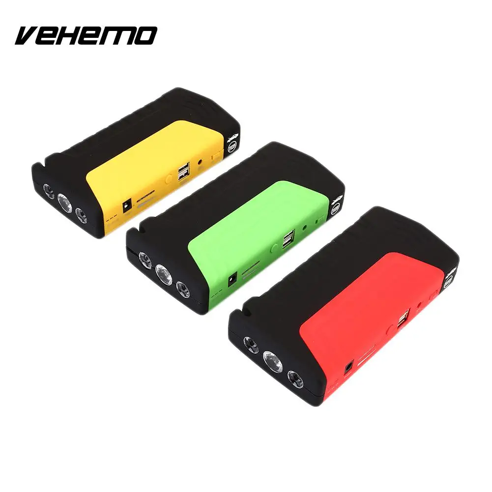 

Vehemo Dual USB Power Kit Charger Booster Car Jump Starter Kit Premium Jump Starter Kit Power Bank DIY Car