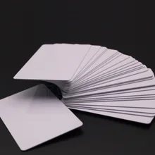 100 шт./лот) FM1108(совместимый с S50) smart Accsss Управление карты RFID 13,56 мГц бирки из ПВХ пустой белый Материал