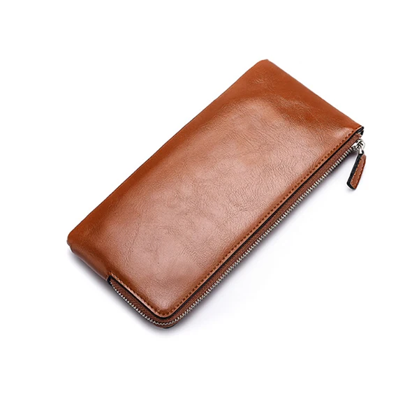 Light Brown JINSERTA чехол для телефона для iPhone XS Max XR кошелек сумка с отделением для карт Multi-function защитный чехол для 6,5 дюймов универсальные сумки на молнии - Цвет: Light Brown