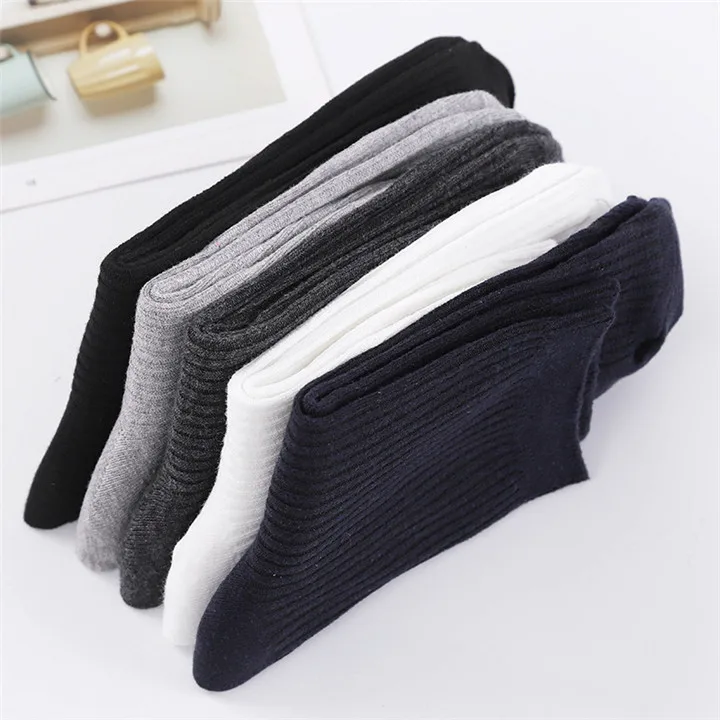 9 Multi Styles Stripe Breathable Men Socks Seasons Cotton Women Socks Middle Tube Weat-Absorbing Sports Short Men's Stock