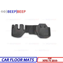 Для ISUZU NPR 75 2010-автомобильные коврики, ковры, авто коврик, пыленепроницаемый, водостойкий, автомобильный Стайлинг, защита интерьера