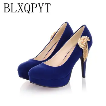 

BLXQPYT 2018 New Hot Big& Small 28-52 Size Sale Sapato Feminino Women Shoes Women Zapatos Mujer Pumps High Heels A-1