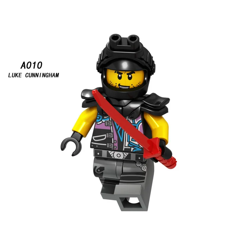 

Single Sale Super Heroes Star Wars Luke cunningham 010 Model Building Block Figure Brick Toys kid gift Compatible Legoed Ninjaed