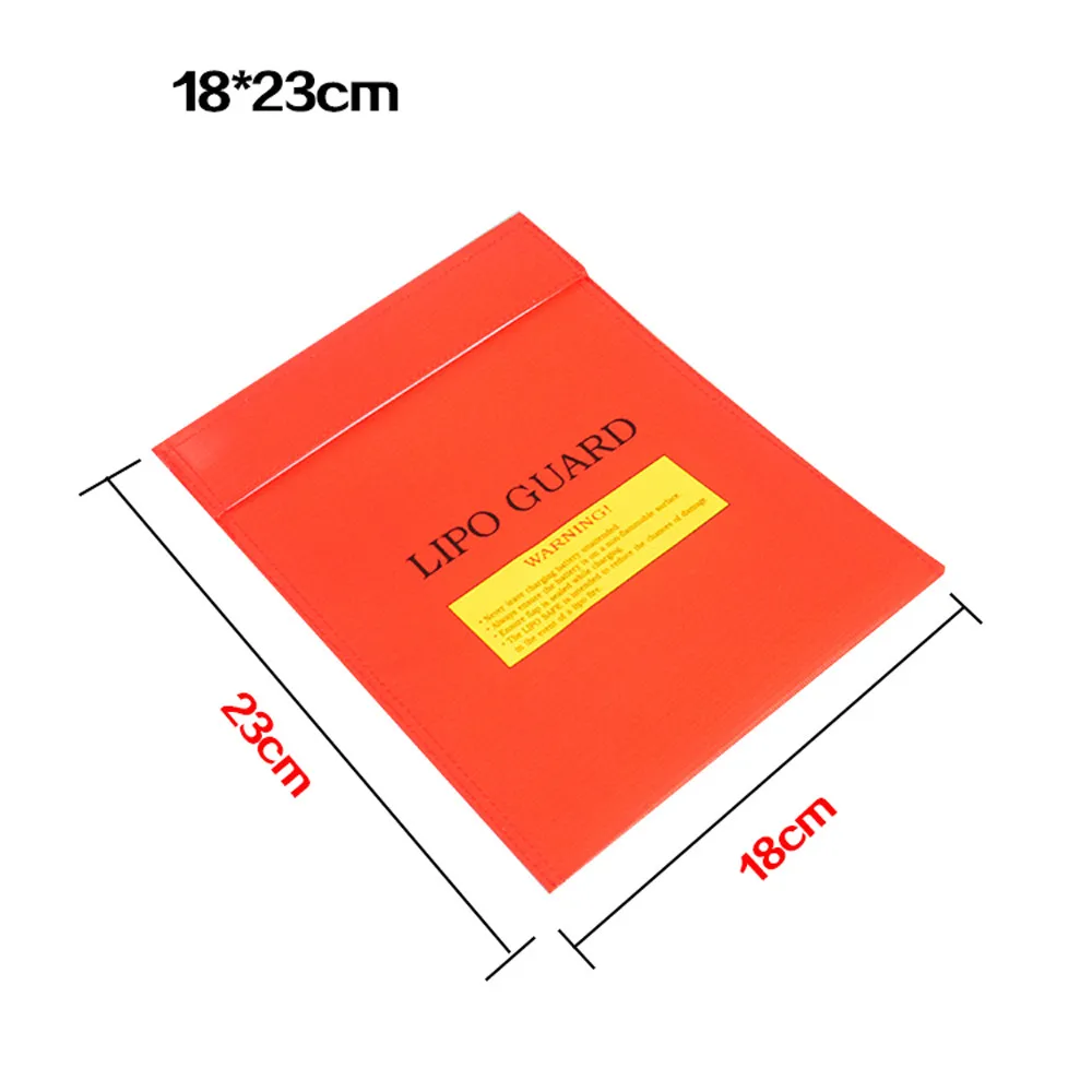 Горячая LiPo Li-Po батарея пожаробезопасная защитная сумка 18*23 мм 30 сентября