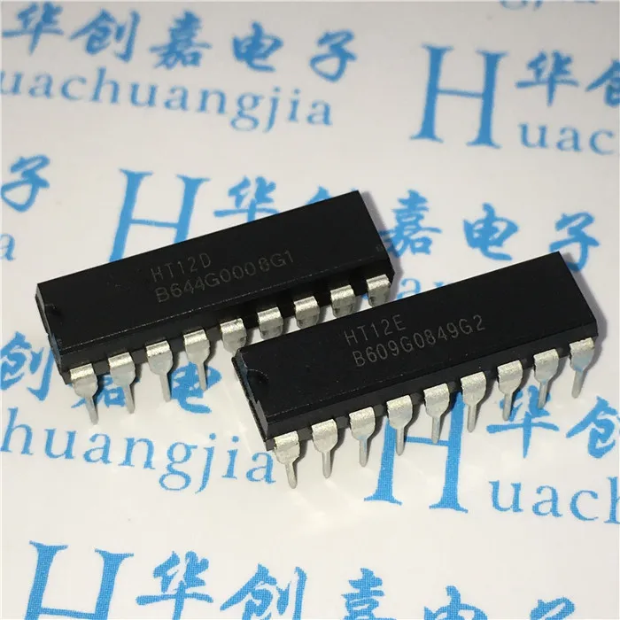 

20Pair 2 HT12D and 2 HT12E DIP20 . HT-12D+HT-12E