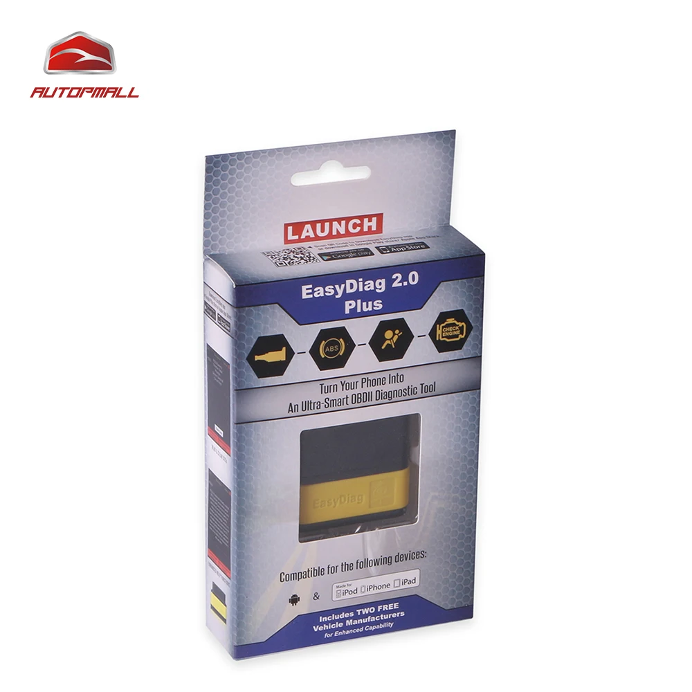 Buy Original Launch X431 Easydiag 2.0 Plus OBDII Code