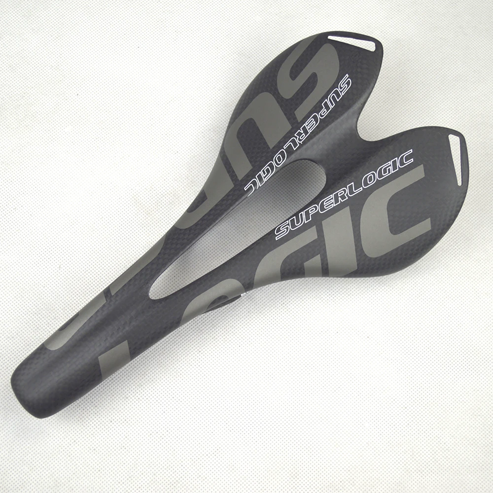 Newest Mountain Bike 3K Full Carbon Fibre Saddle Carbon Bicycle Saddle Cushion Road Front Seat Matt