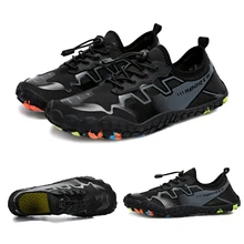 Женская спортивная обувь для йоги, Нескользящие пляжные кроссовки, мужская водонепроницаемая обувь, светильник, кроссовки для серфинга, быстросохнущая дышащая обувь размера плюс