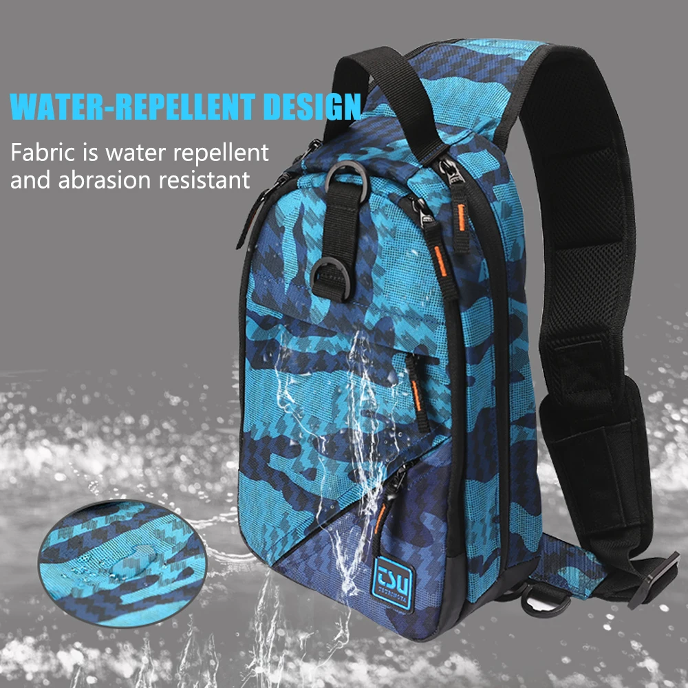 TSURINOYA Repelente de Água Ombro Sling Saco
