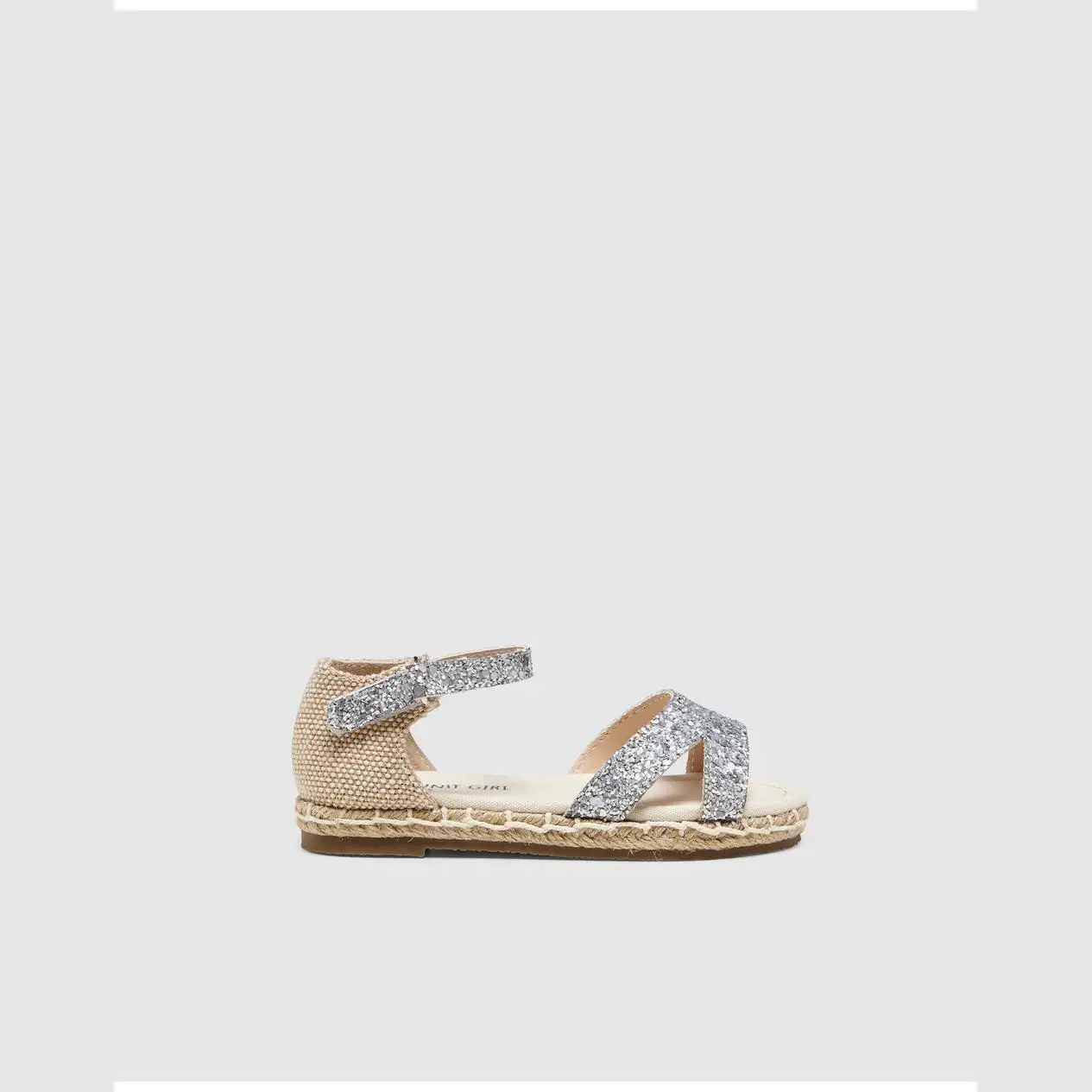 Купить UNIT-NINA-SANDALS-NINA UNIT SANDALS JUTE SILVER  | Отзывы и видеообзор (33016904681)