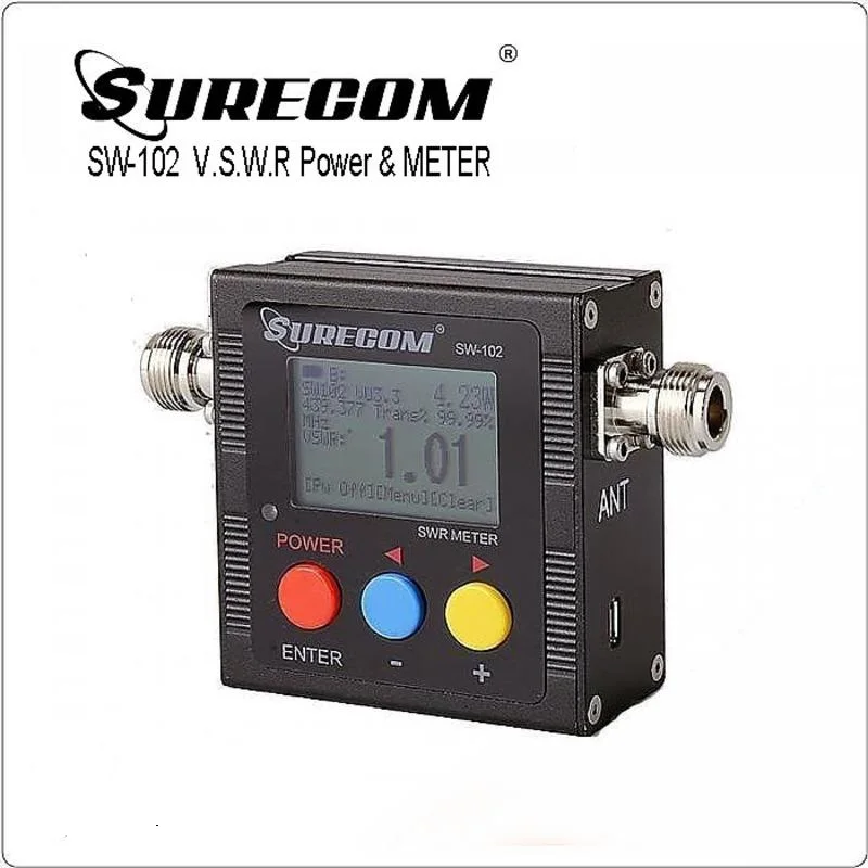 Цифровой VHF/UHF измеритель мощности цифровой счетчик частоты и для ham радио