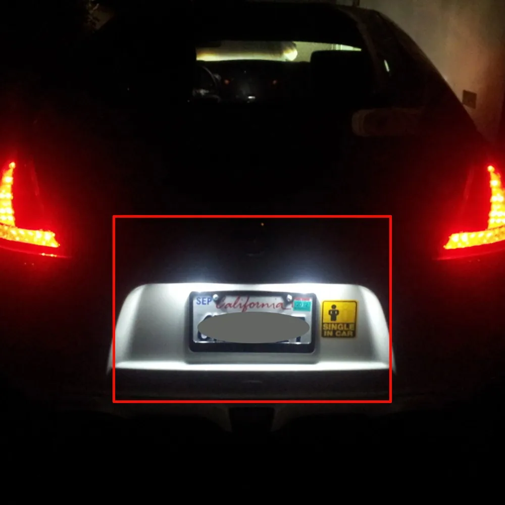 Led license plate light for HOnda-4