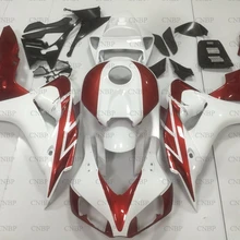 Для Honda Cbr1000 RR 2006-2007 Пластик Обтекатели CBR 1000 RR 06 Abs обтекаемый Fireblade 06 Белый Оранжевый Красный обтекатели