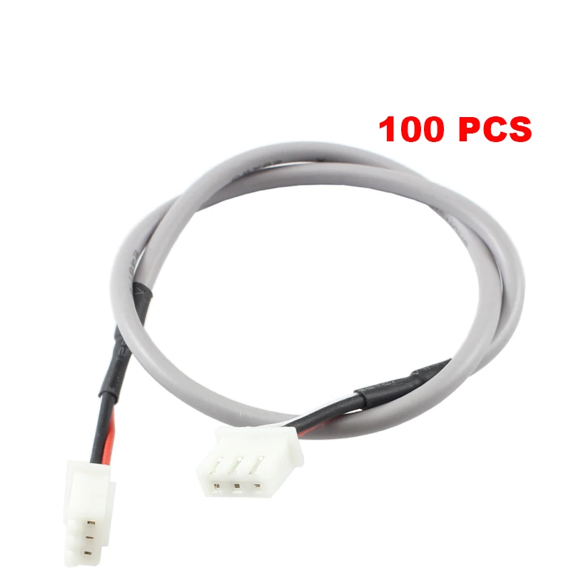 

100PCS 30cm XH2.54 3P Audio Signal Cable 2.0 Channel Audio Cable With Shielding for HiFi Amplifier Board